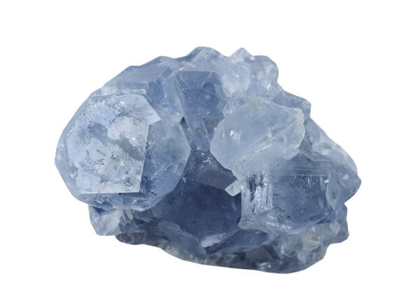 One Blue Quartz crystal