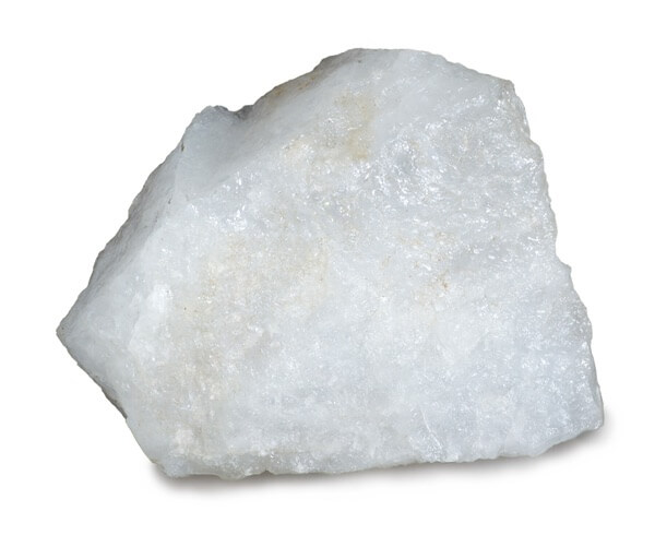 A chunk of Milky Quartz